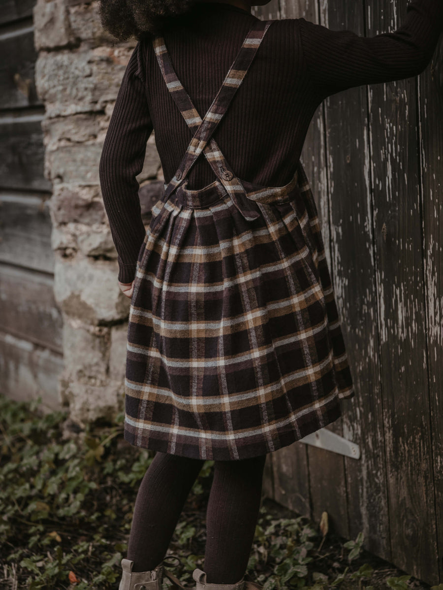 Plaid Pinafore