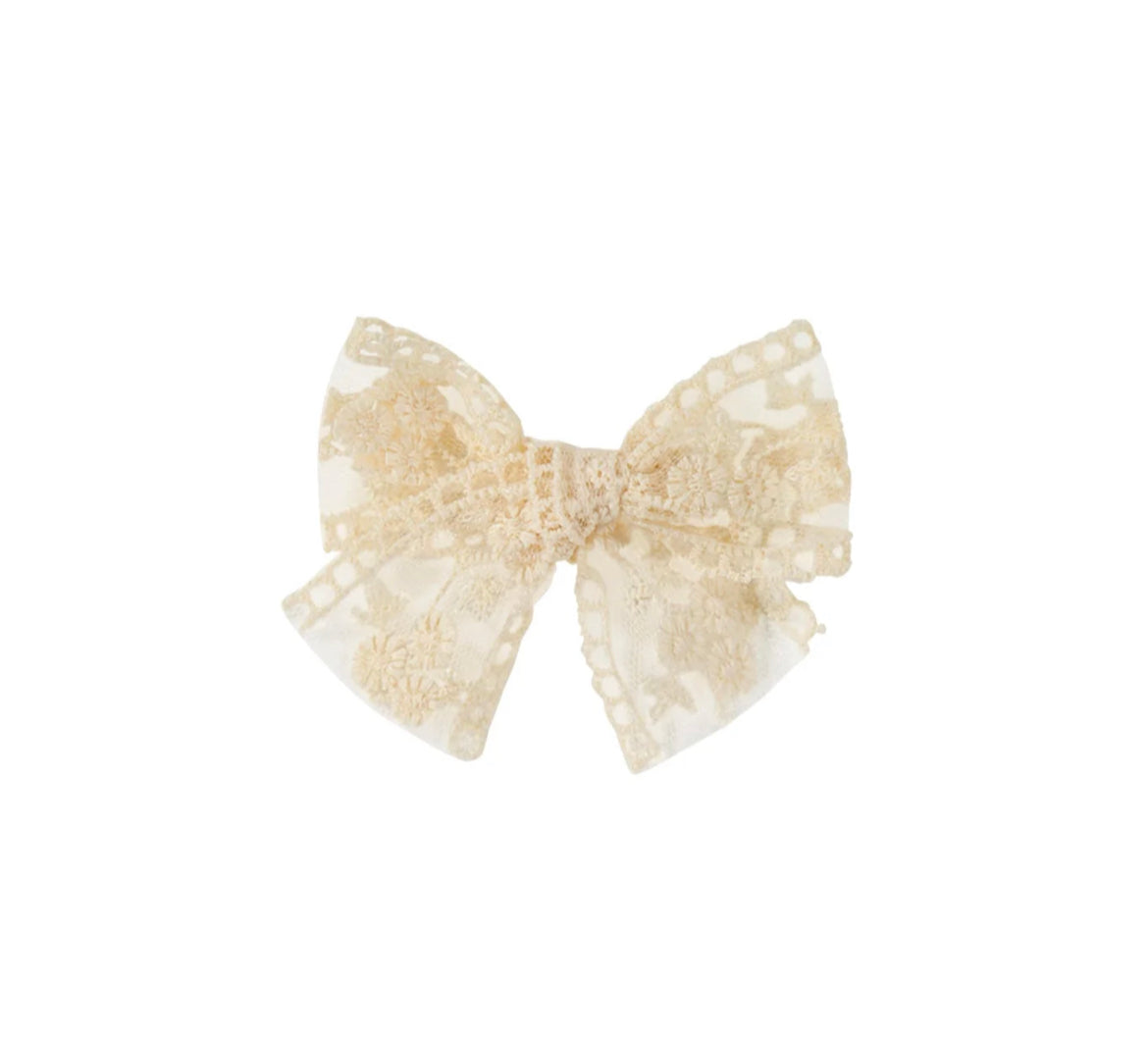 Cream Paloma Hair Clip