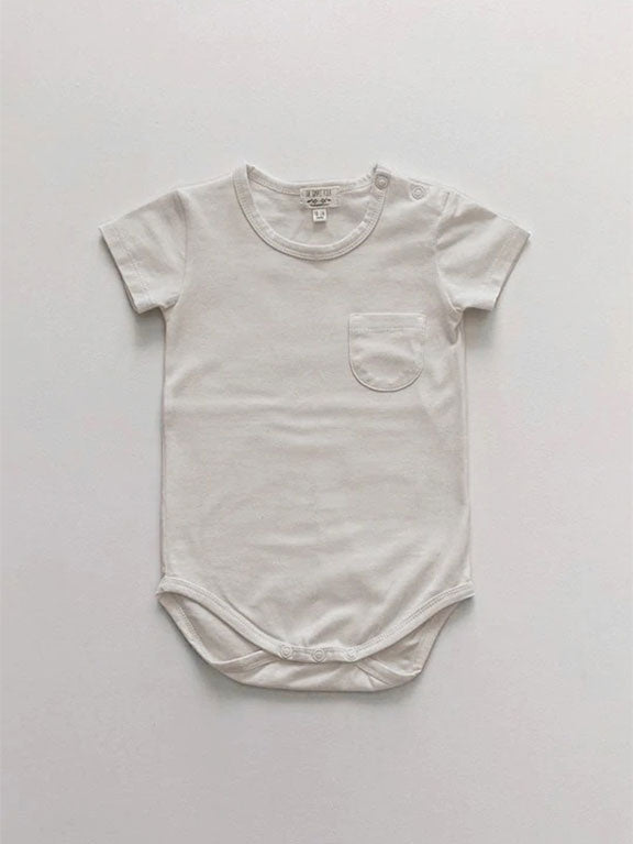 Undyed Pocket Onesie
