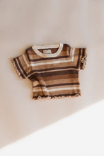 Load image into Gallery viewer, Brown Stripes Kealia Top
