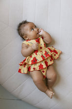 Load image into Gallery viewer, Ruffle Onesie Magnolia
