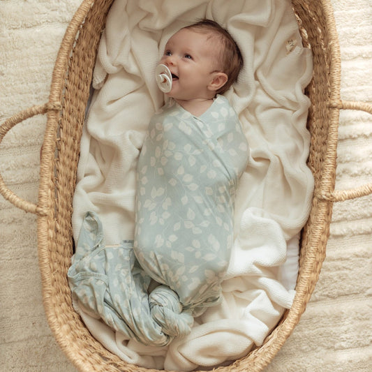 Leaf Bamboo Swaddle