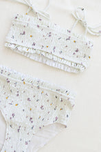 Load image into Gallery viewer, Smocked Bikini Lilac Fields
