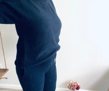 Load image into Gallery viewer, Navy Sprinkles Mama Set
