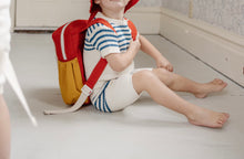 Load image into Gallery viewer, Heritage Knit Shorts Ocean Stripe

