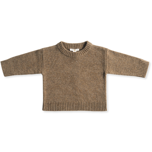 Speckled Merino Pull Over