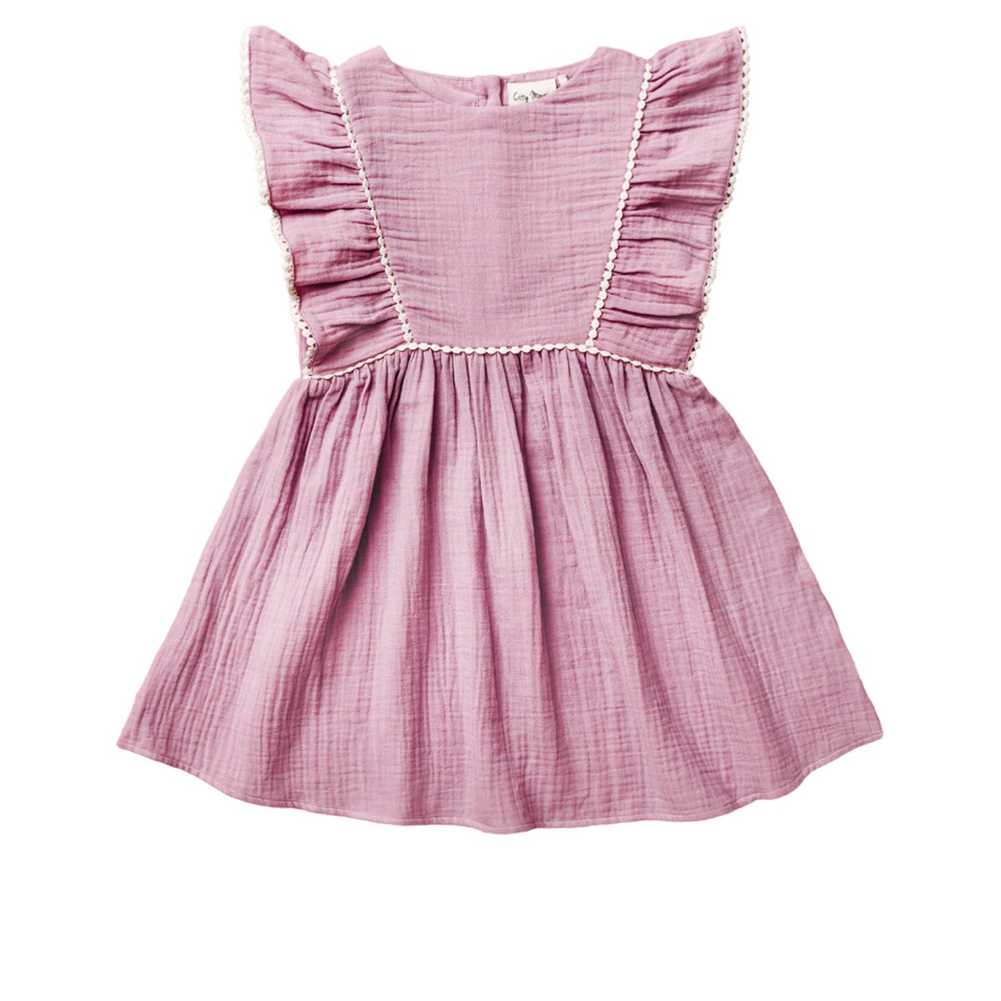 Lilac Flutter Dress