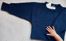 Load image into Gallery viewer, Navy Sprinkles Revie Jumper
