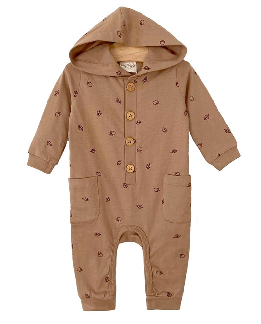 Acorns Hooded Romper