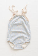 Daisy Fields Bubble Tie Onesie