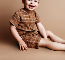 Load image into Gallery viewer, Windowpane Boy Shorts
