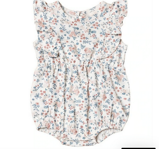 Ditsy Floral Bubble Romper