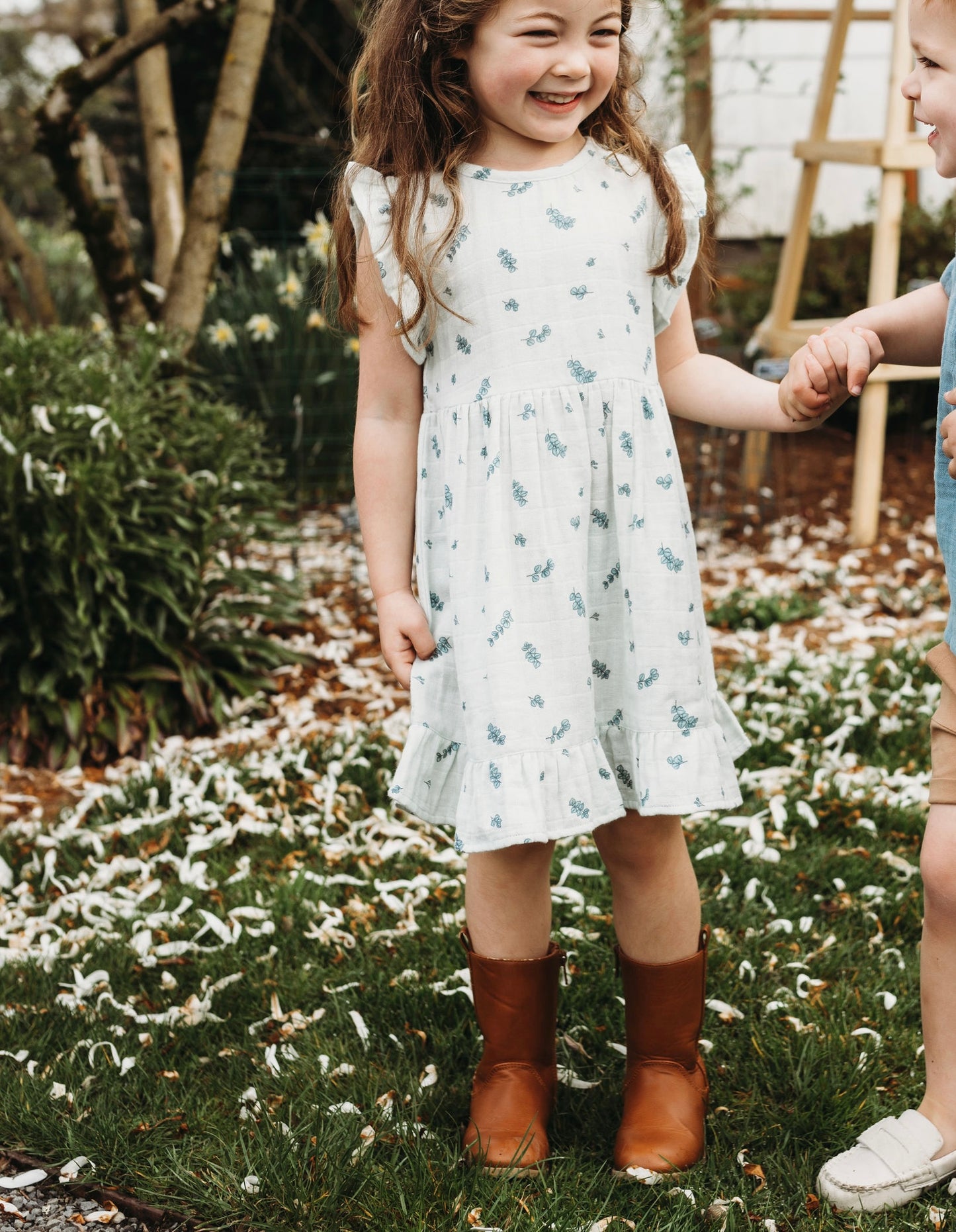 Eucalyptus Frill Dress