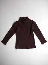 Load image into Gallery viewer, Chocolate Ribbed Turtleneck
