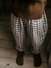 Load image into Gallery viewer, Bronze Gingham Trousers
