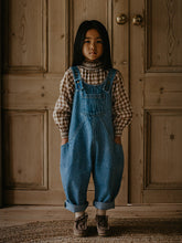 Load image into Gallery viewer, Oversized Denim Dungarees
