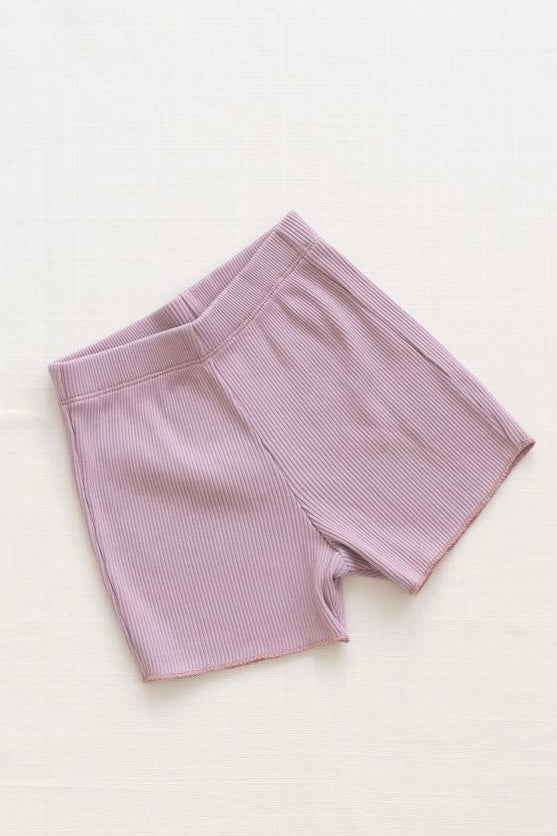 Lilac Biker Shorts