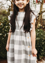 Load image into Gallery viewer, Silver Check Dress

