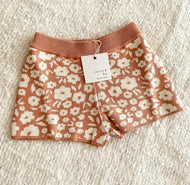 Terra Cotta Floral Shorts