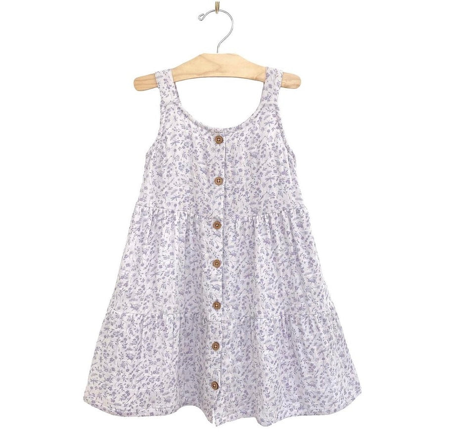 Violet Fairies Tiered Dress