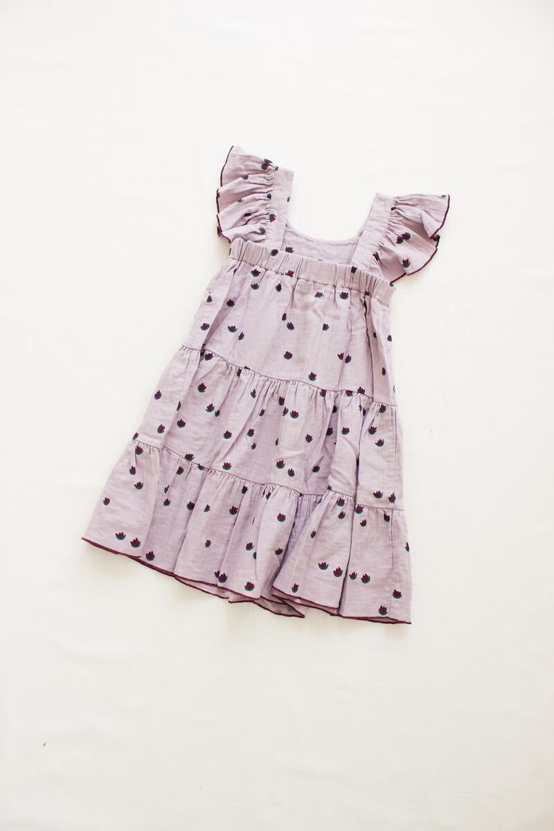 Tulips Tiered Dress