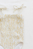 Smocked Swimsuit Sunray