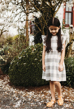 Load image into Gallery viewer, Silver Check Dress
