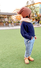 Load image into Gallery viewer, Navy Sprinkles Revie Jumper
