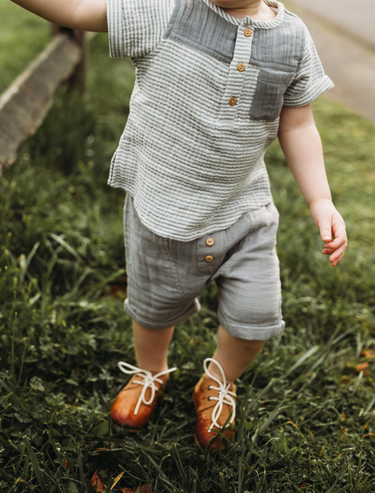 Silver Boy Shorts