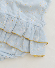 Load image into Gallery viewer, Ruffle Onesie Daisy Fields
